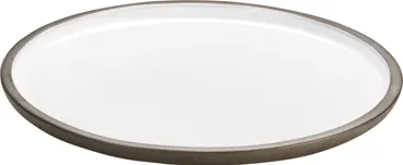 Playground ReNew Teller flach weiss 22cm