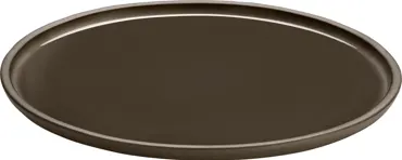 Playground ReNew Teller flach taupe 28cm