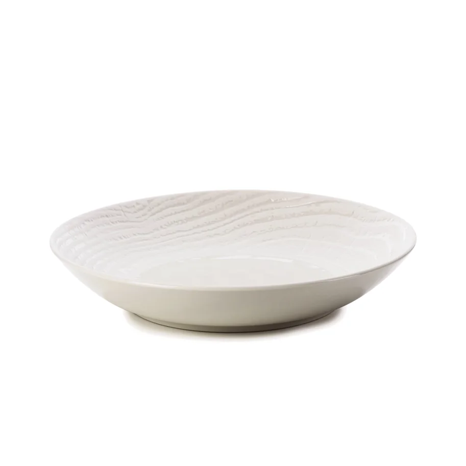Coupteller H:5cm, Ø27cm, elfenbein