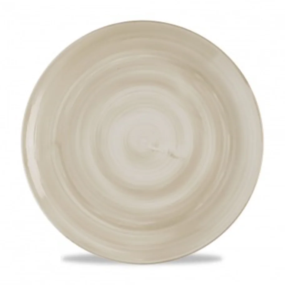 Stonecast Canvas Natural Coupe Teller flach 28.8cm