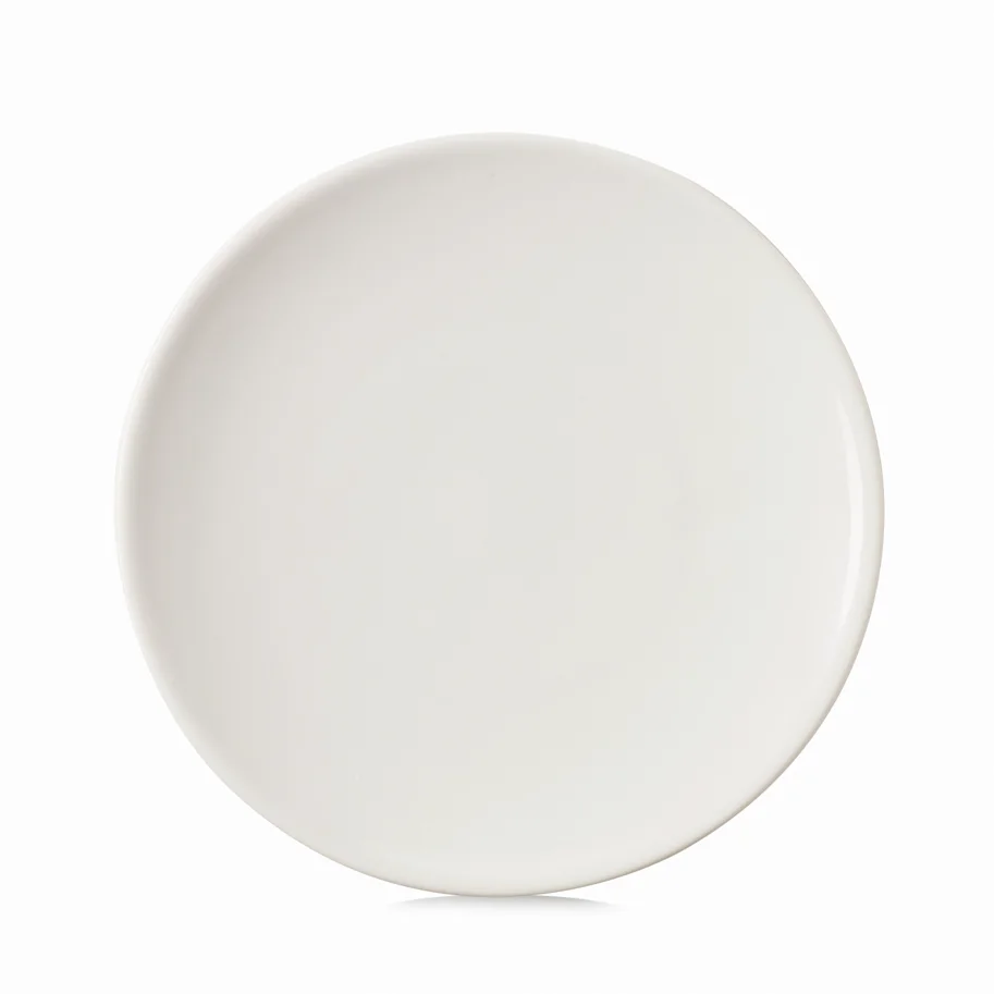 Madeleine Dessertteller D21.5cm H2.5cm alabaster weiss