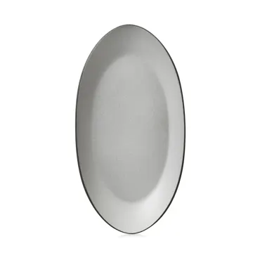 Equinoxe Teller oval L24cm B13cm pfeffer