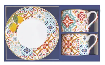 Coffee Mania 2er Kaffee Tasse m. Untert. Sira 240ml