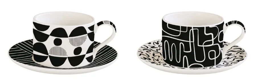 Coffee Mania 2er Kaffee Tasse m. Untert. Graf 240ml