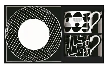 Coffee Mania 2er Kaffee Tasse m. Untert. Graf 240ml