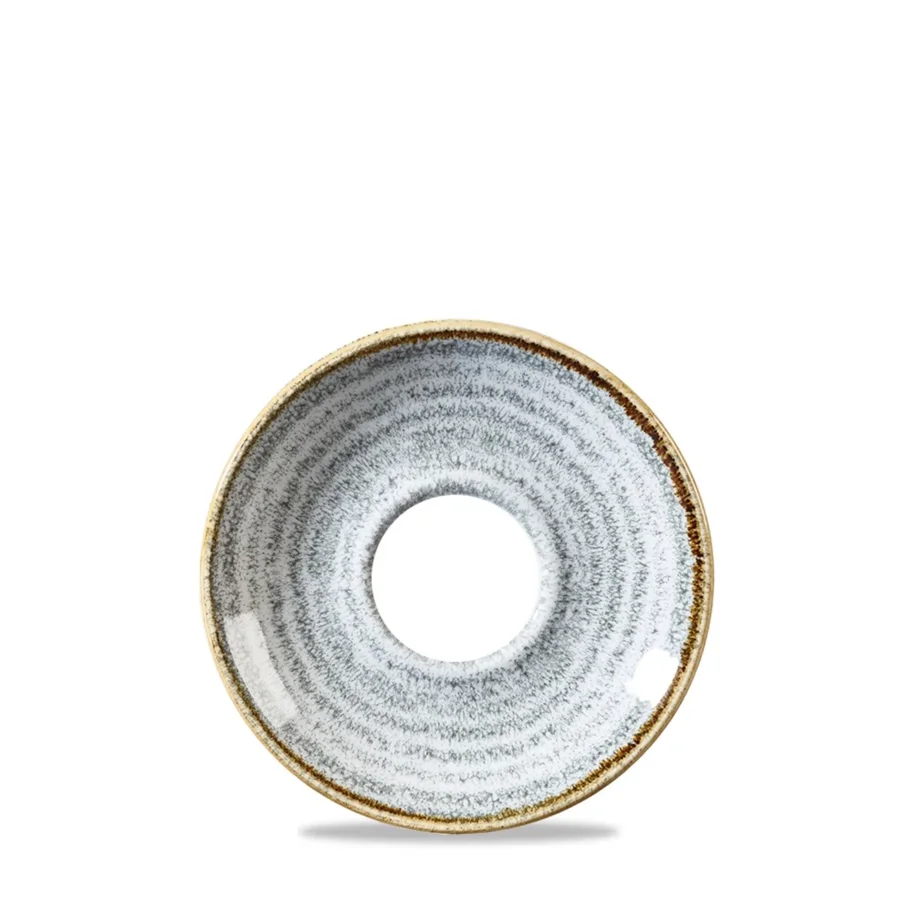 S.P. Homespun Stone Grey Untertasse 15.6cm