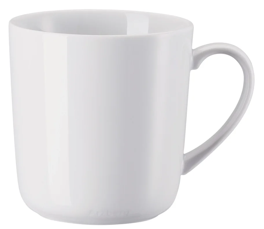 Form 1382 weiss Becher mit Henkel gross 0.38 L