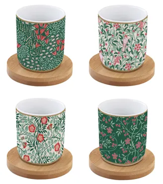 Coffee Mania 4er Set Kaffee u. UT Floral Fantasy 110 ml