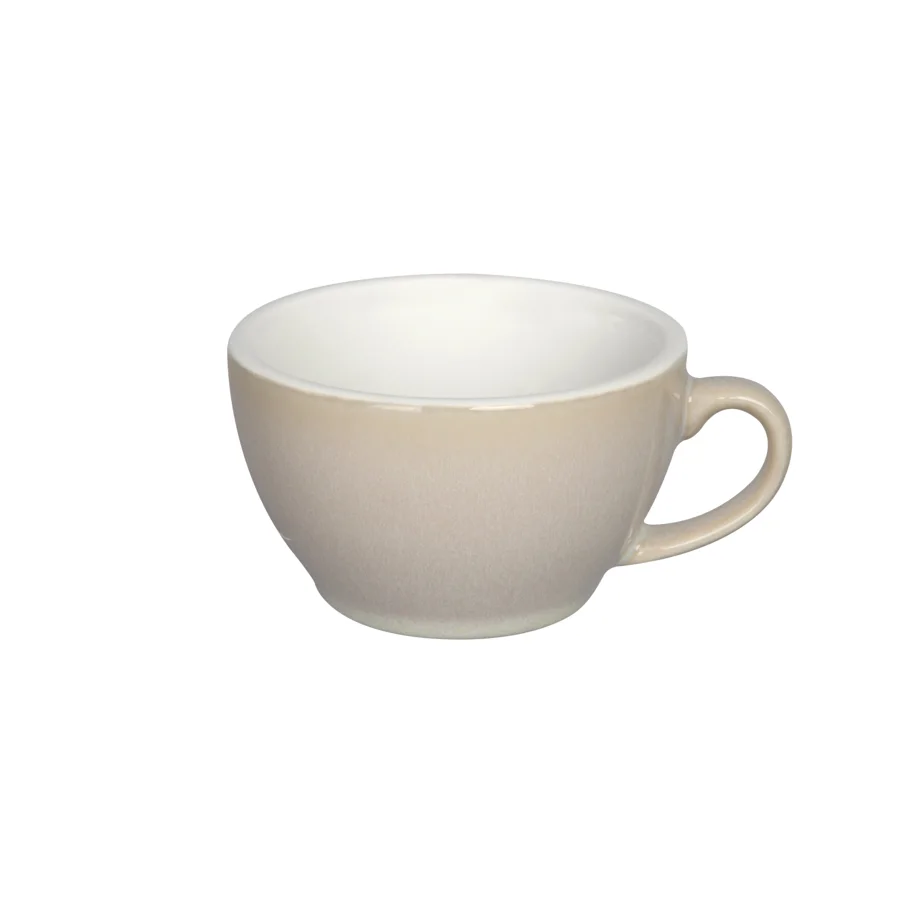 Egg Cappuccinotasse 250ml elfenbein