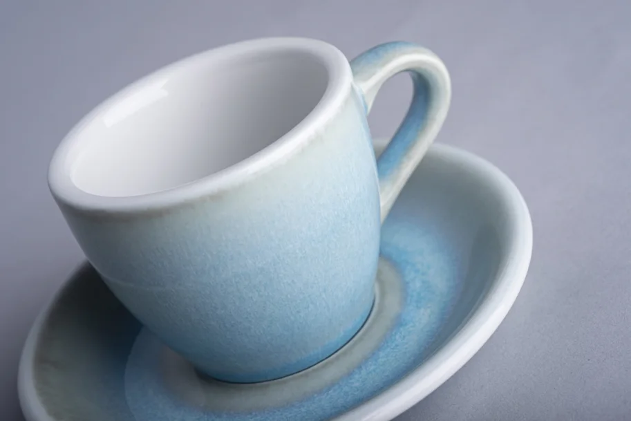 Egg Espresso Untertasse 11.5cm eisblau