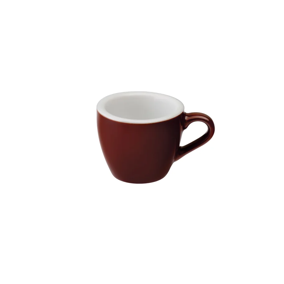 Egg Espressotasse 80ml braun