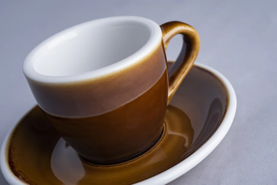 Egg Espressotasse 80ml caramel