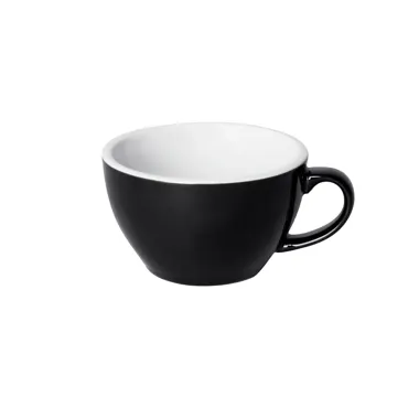 Egg Cappuccinotasse 250ml schwarz