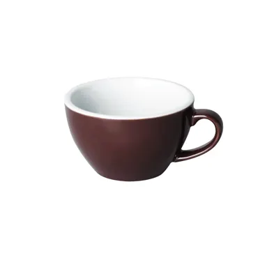 Egg Cappuccinotasse 250ml braun