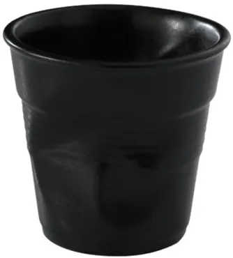 Knitterbecher Cappuccino 18cl, schwarz