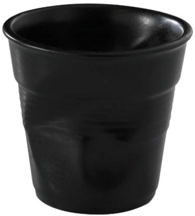 Knitterbecher Cappuccino 18cl, schwarz