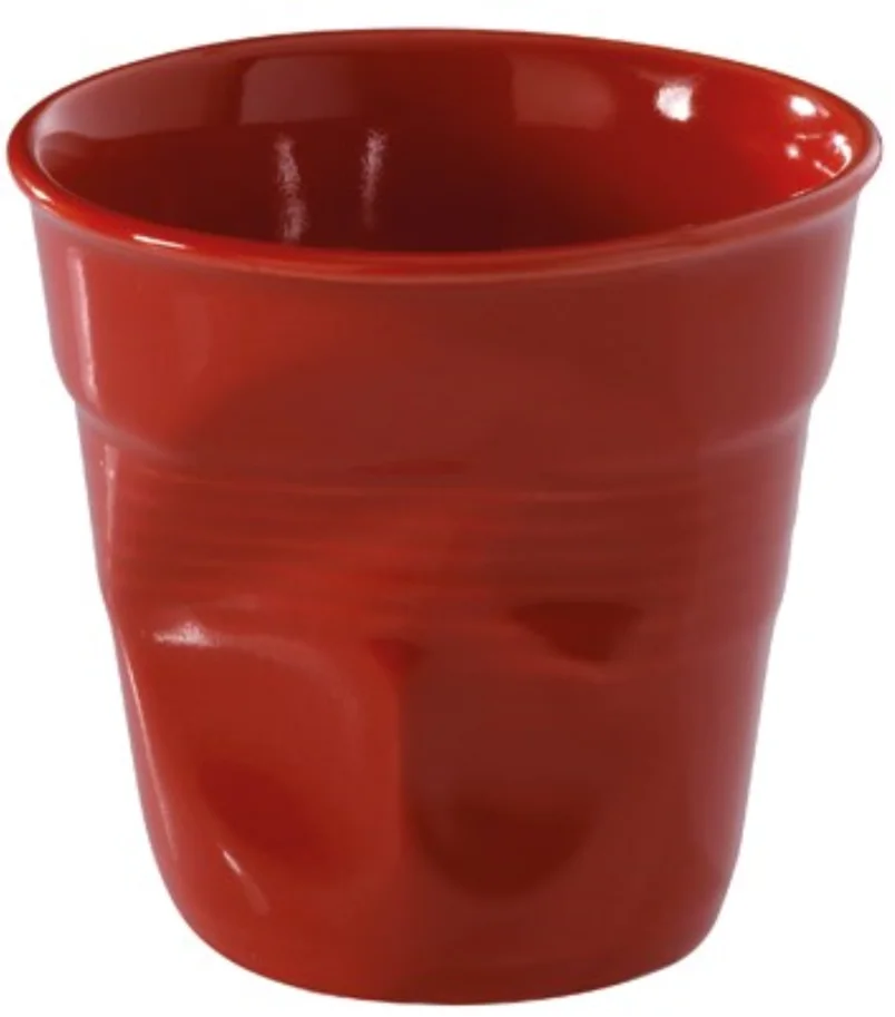 Knitterbecher Cappuccino 18cl, rot