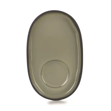 Caractère Untertasse, 13.5x8.3x1.2cm, kardamom