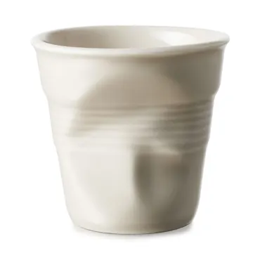 Knitterbecher Cappuccino Grauer Kieselstein 18cl