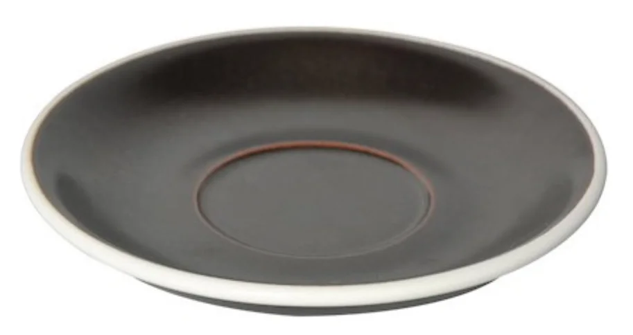 Egg Untertasse 14.5cm schwarzpulver