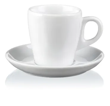 PURA Porzellan Espresso-Untere uni weiss 11cm