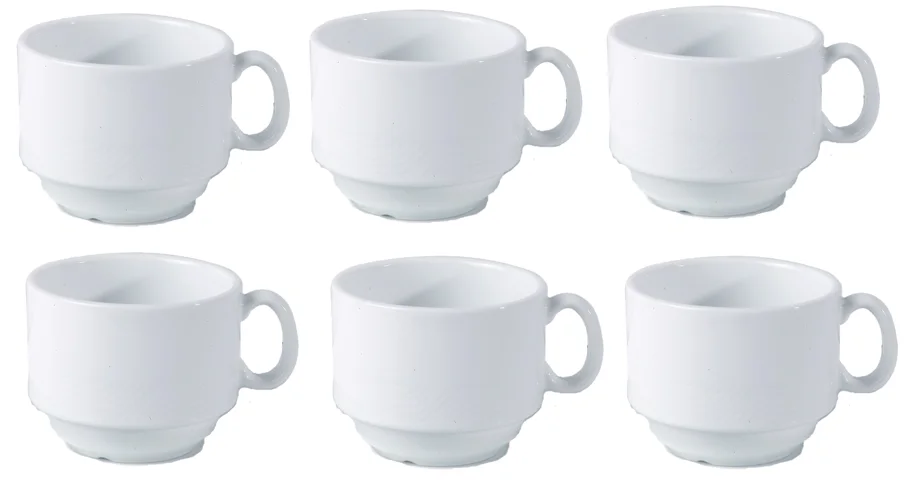 6er Set Karat 19 Mokka Obertasse 0.1lt