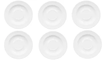 6er Set Karat 19 Mokka Untertasse 12.5cm