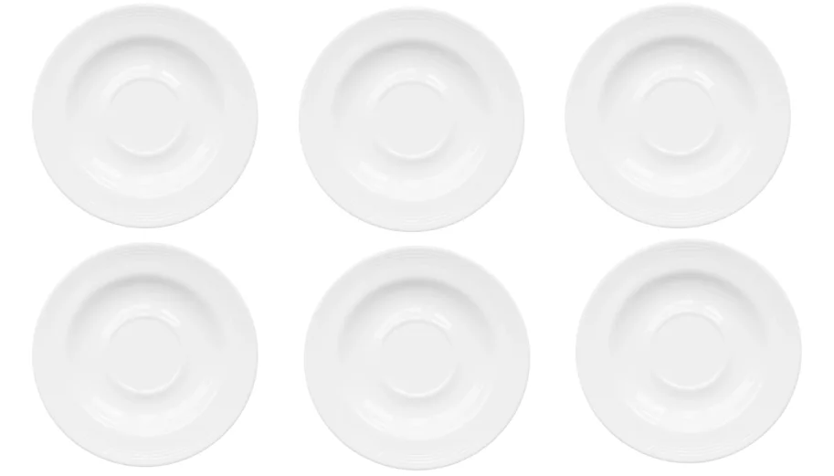 6er Set Karat 19 Mokka Untertasse 12.5cm