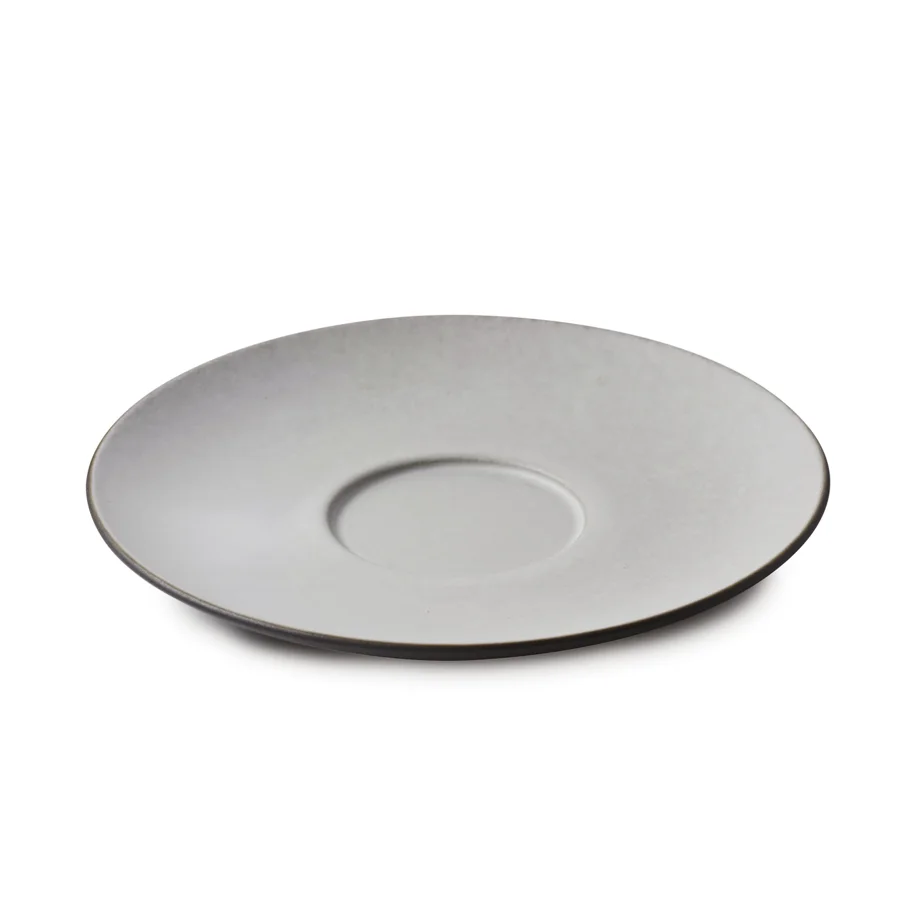 Equinoxe Tee Untertasse D16cm H2.2cm pfeffer