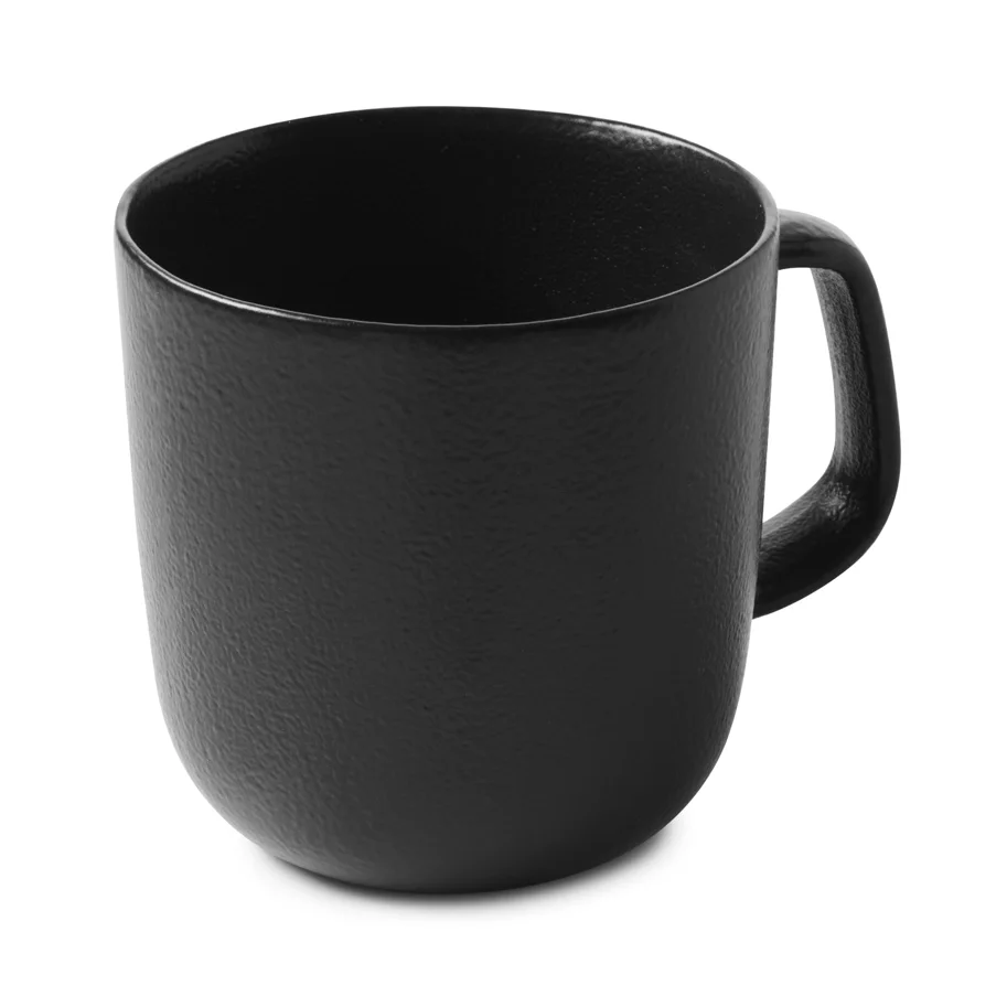 Equinoxe Kaffeebecher D9cm H9.5cm 33cl gusseisen-optik