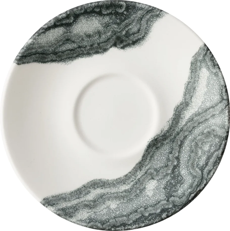 Tide Black Cappuccino Untertasse 15.6cm