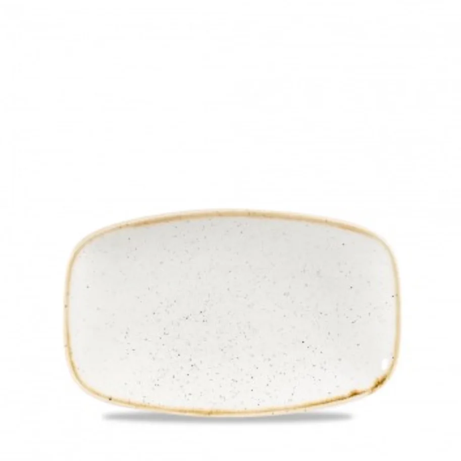Stonecast Barley White Platte rechteckig No. 1 20x12.1cm