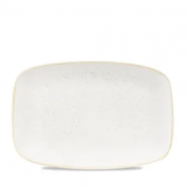 Stonecast Barley White Platte rechteckig No. 8 30x19.9cm