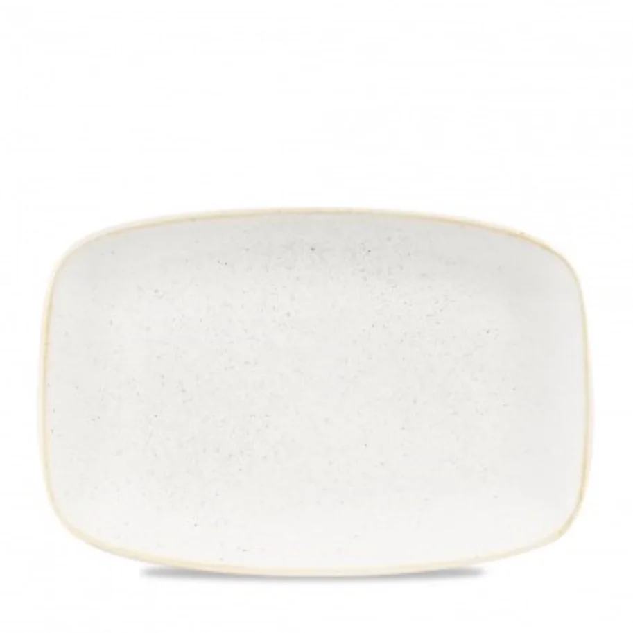 Stonecast Barley White Platte rechteckig No. 8 30x19.9cm