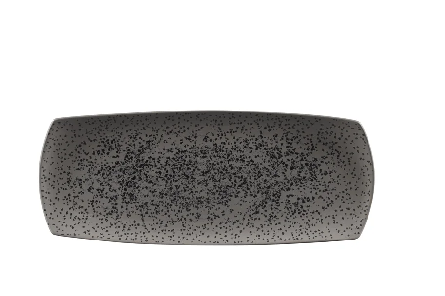 Menu Shades Caldera Flint Grey Platte rechteckig 35.5x14.2cm