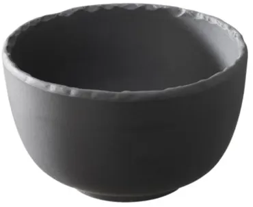 Basalt Schale klein rund D7.5cm 80ml matt schieferoptik