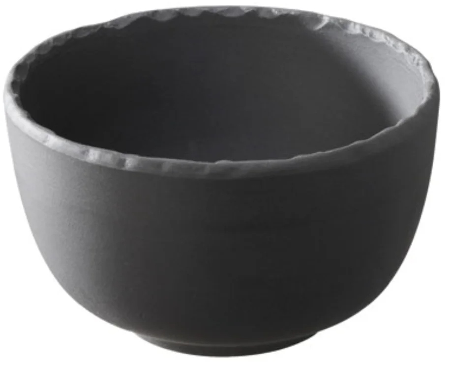 Basalt Schale klein rund D7.5cm 80ml matt schieferoptik