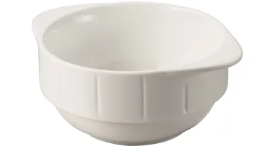 Sfood runde Schüssel mit Griff 45cl, Ø13cm, weiss