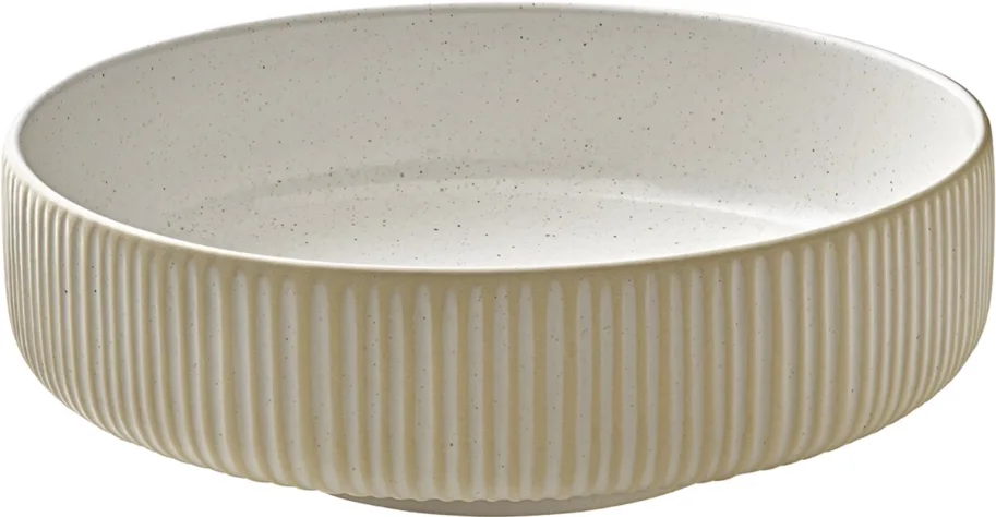 Playground Nara Schale rund Relief weiss D12cm 0.33lt