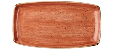 Stonecast Spiced Orange Platte rechteckig 29.5x15cm