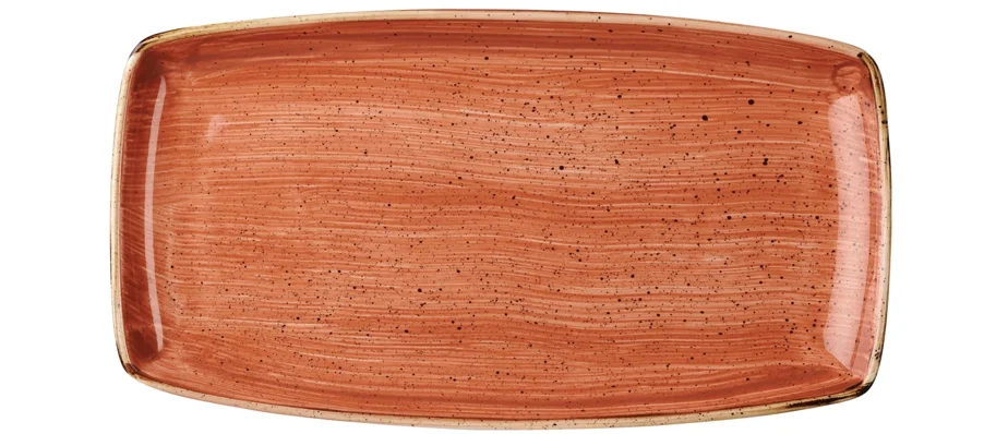 Stonecast Spiced Orange Platte rechteckig 29.5x15cm