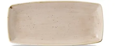 Stonecast Nutmeg Cream Platte rechteckig 35x18.5cm