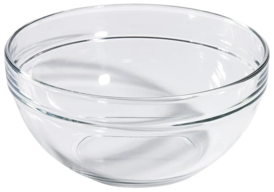 Glasschale 23cm, stapelbar