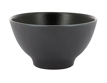 Equinoxe Reisschüssel 300ml D12cm H6.5cm schwarz