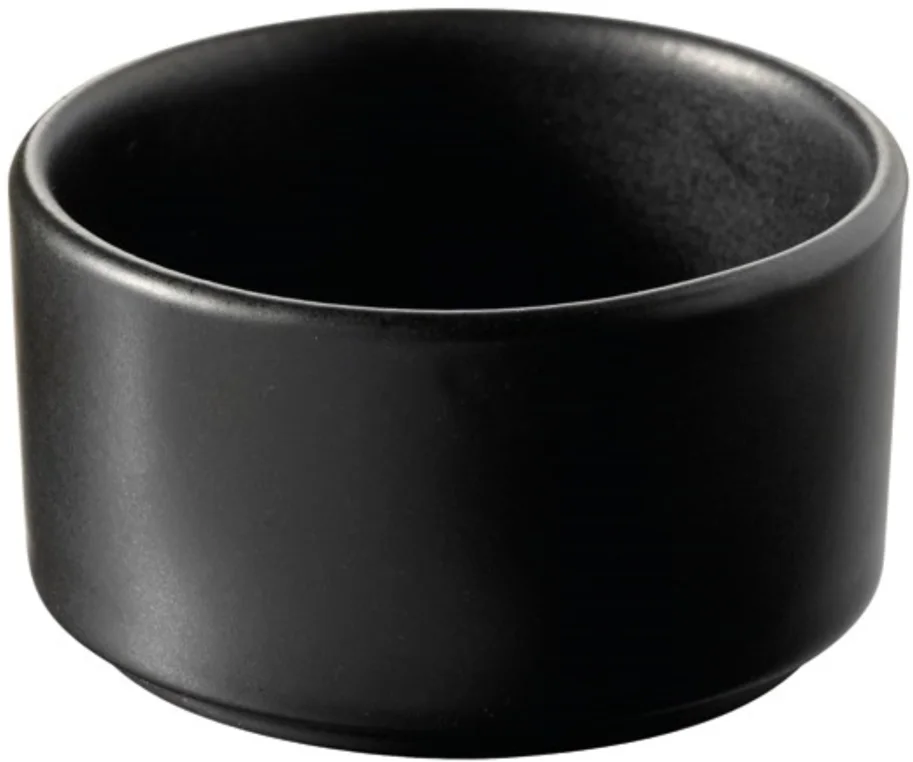 Ramequin tief, Ø6.5 cm, schwarz