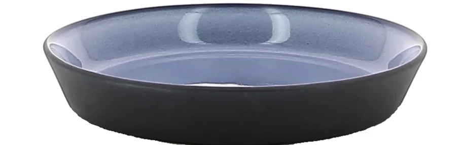 Equinoxe Teller hoch Ø14cm, H:2.5cm, 20cl, blau