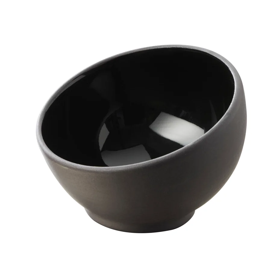 Häppchenschale, Ø7.5cm, schwarz