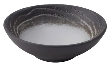 Mini Schüssel rund, H:2.2cm, Ø7cm, pfeffer