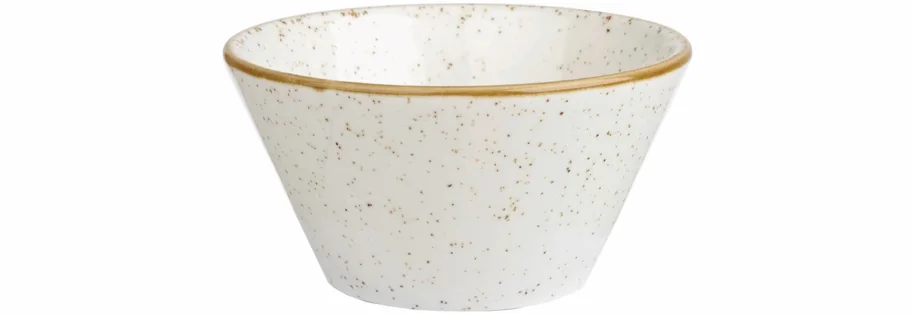 Stonecast Barley White Saucenschale 9cl, D8cm H4.4cm