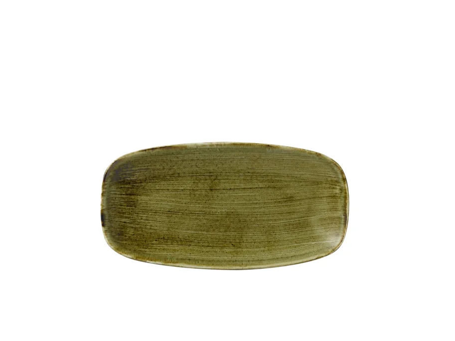 Stonecast Plume Olive Platte rechteckig 29.8x15.3cm